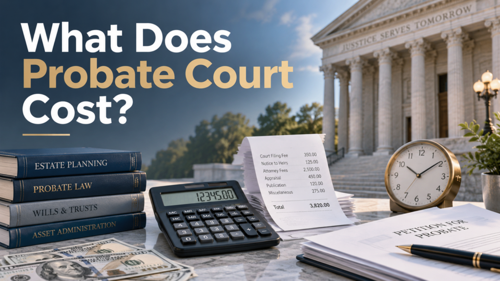how much does a probate cost in Texas?